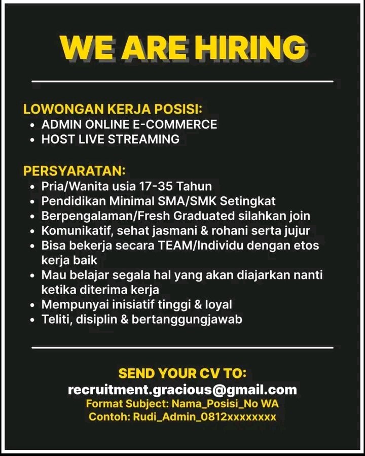 Machalatte22's tweet photo. Mau tanya nih,  loker ini penipuan bukan sih https://t.co/ZIguOON7z6