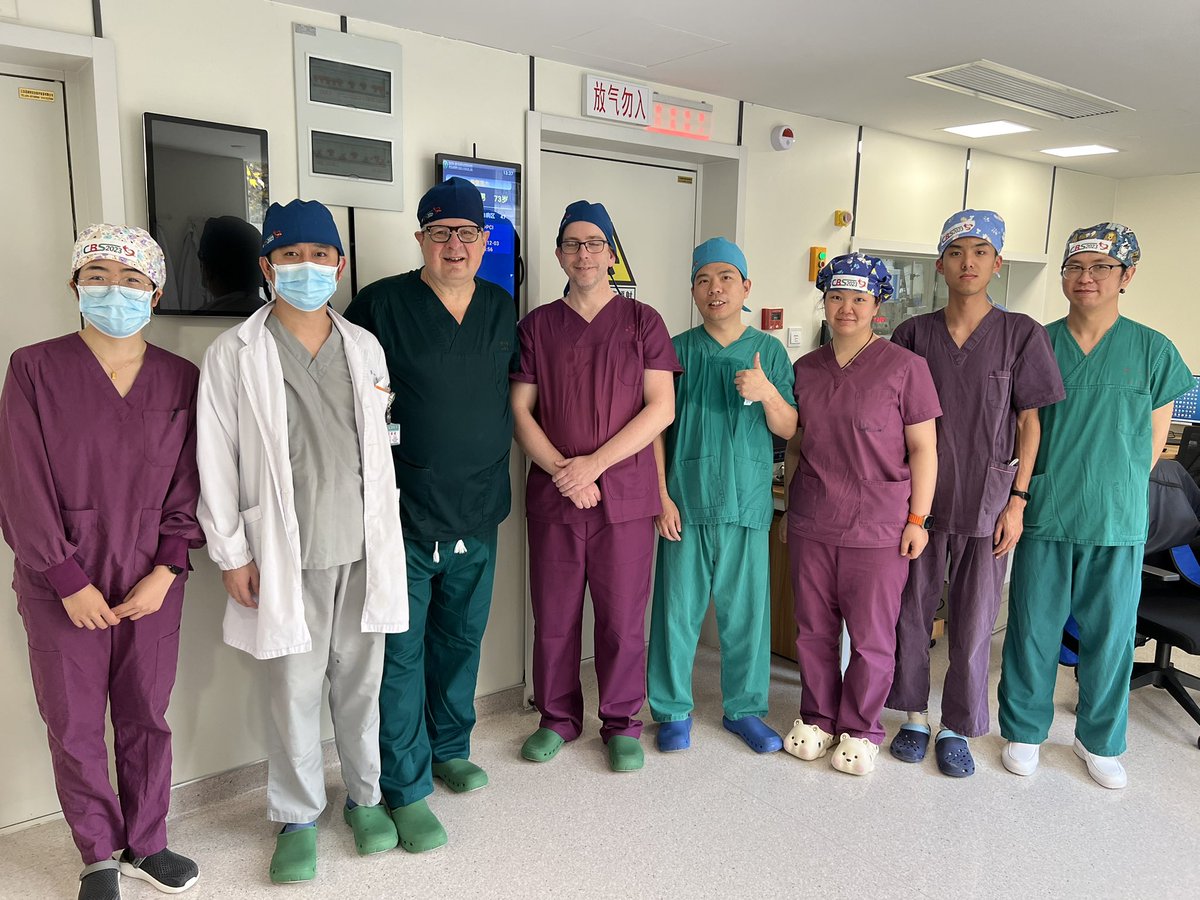 Vladimir Dzavik (@dzavik_vlad) on Twitter photo The great team at Nanjing 1st Hospital after the final live case of CBS 2023. Expert assistance from Dr. Chen Liang (my right) and <a href="/NielsRHolm/">Niels R. Holm</a> with expert OCT interpretation. Complex multiple bifurcations, LM modified DK crush. <a href="/shaoliang_chen/">Shaoliang Chen</a> <a href="/mmamas1973/">Mamas A. Mamas</a> <a href="/drbarryrubin/">Barry Rubin MD, PhD, FRCSC</a> The great team at Nanjing 1st Hospital after the final live case of CBS 2023. Expert assistance from Dr. Chen Liang (my right) and <a href="/NielsRHolm/">Niels R. Holm</a> with expert OCT interpretation. Complex multiple bifurcations, LM modified DK crush. <a href="/shaoliang_chen/">Shaoliang Chen</a> <a href="/mmamas1973/">Mamas A. Mamas</a> <a href="/drbarryrubin/">Barry Rubin MD, PhD, FRCSC</a>
