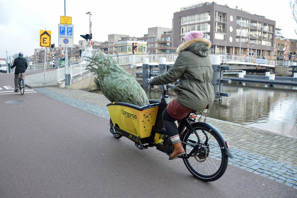 modacitylife's tweet photo. Over the last decade, collecting our #TreeByBike has evolved from political statement to one of our family’s most revered annual rituals.

In that period, we’ve watched a global community grow around a hashtag, filled with folks changing hearts, minds and streets in their cities. https://t.co/x0z8MJcit8