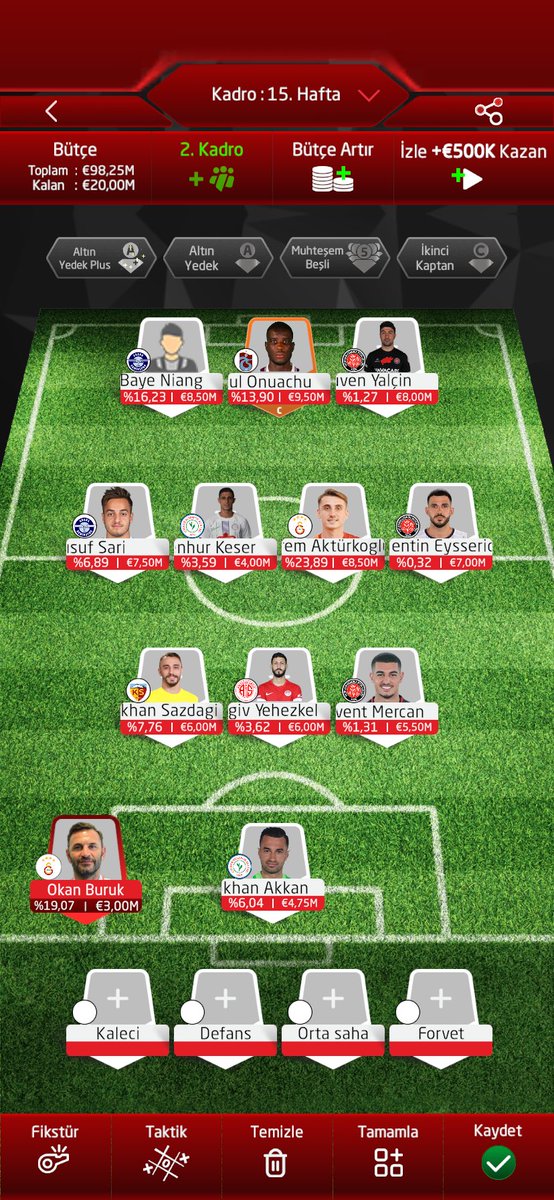 Sosyal Lig’de rüya takımımı kurdum, görmek için hemen tıkla⚽🚀 api.sosyallig.com/r/SL5314140949…