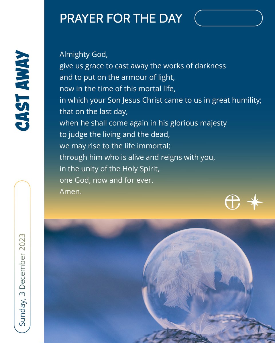 churchofengland's tweet photo. Let us pray.

Today's prayer is available in plain text and audio formats at https://t.co/Rn4jDVCRSG. https://t.co/zUrOLz3dEE