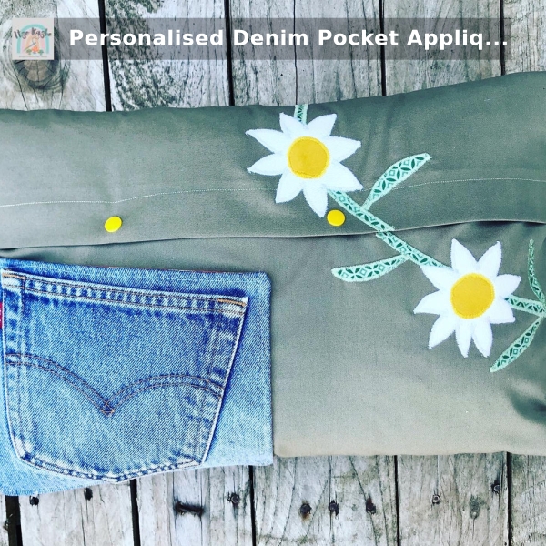 😍 Personalised Denim Pocket Applique Cushion - Named Gift 😍 starting at £40.00 Shop now 👉👉 shortlink.store/a2dsrahabr9p #tweeturbiz #flockBN #Atsocialmedia #handmade #FBNpromo