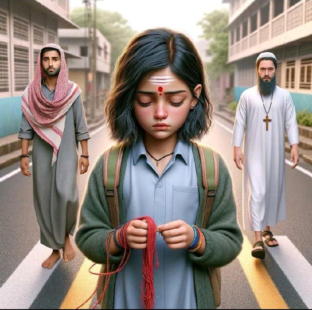 poetic_warrior_'s tweet image. "Why should Mumin have all the fun."
In Bihar Christian missionaries have adopted tactics similar to  'Love Jihad' to lure Hindu girls into conversion, a silent but significant religious shift has started in Bharat. 🙏🏼
#Conversions
#ReligiousShift
#ChristianLoveTrap
#LoveJihad