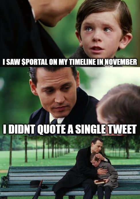 bonapart_eth's tweet photo. How some of our conversations in December might end like. Don´t forget the tissues. $portal @Portalcoin🧑‍🌾 https://t.co/FZkEgDfg25