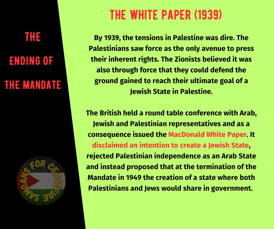 samoa4ceasefire's tweet photo. A quick read on the White Paper, the Biltmore Programme and the handing over of Palestine to the United Nations.

#samoansforceasefire https://t.co/g1VczKGOUm