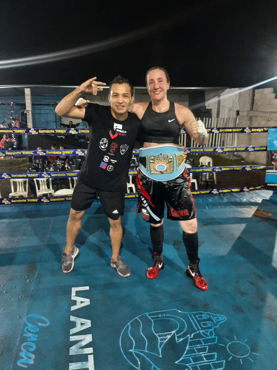 Prisca Vicot. New welterweight champion!
Congratulations!