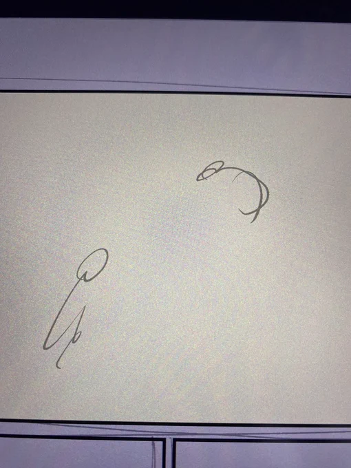 なんですか?この下書き 