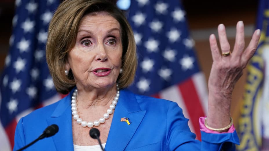 Nancy Pelosi says George Santos was a coward for leaving the chamber before the expulsion vote was completed. I think old Nanshee is scared because George is going to spill the tea. #GeorgeSantos