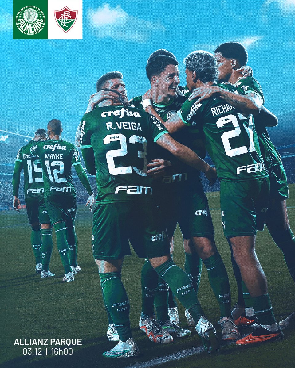 Palmeiras's tweet photo. QUEM NÃO TÁ ANSIOSO, TÁ VIVENDO ERRADO! 🙃

A ÚLTIMA DECISÃO EM CASA NA TEMPORADA! HOJE É DIA DE LUTAR POR MAIS TRÊS PONTOS FUNDAMENTAIS! HOJE É 𝐃𝐈𝐀 𝐃𝐄 𝐏𝐀𝐋𝐌𝐄𝐈𝐑𝐀𝐒! 💚🤍

#AvantiPalestra #PALxFLU
#JuntosNoBrasileirão https://t.co/1ZV4mxZRih