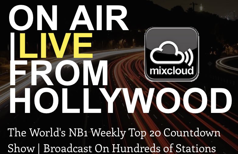 Yay!! So excited that ‘Time Machine’ is on the US TOP 20 Countdown at #17. This is the first time I’ve ever had a song on this! Huge thank you to the USTOP20SHOW! “ON AIR |LIVE FROM HOLLYWOOD The World’s NB1 Weekly Top 20 Countdown Show | Broadcast On Hundreds of Stations