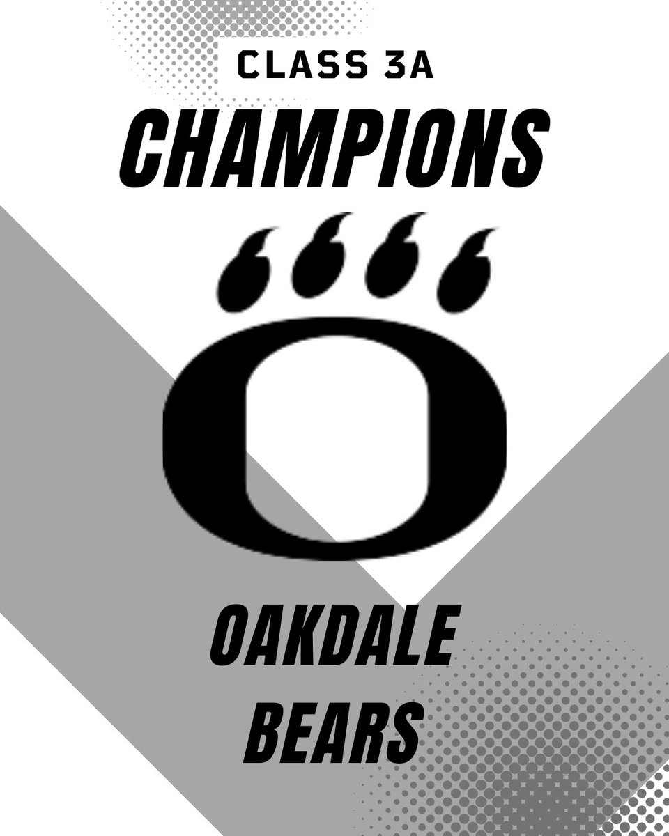 FINAL
Oakdale 42
Linganore 35

3A State Championship

@OHSBearsFB wins its second title in school history!

#mdhsfootball