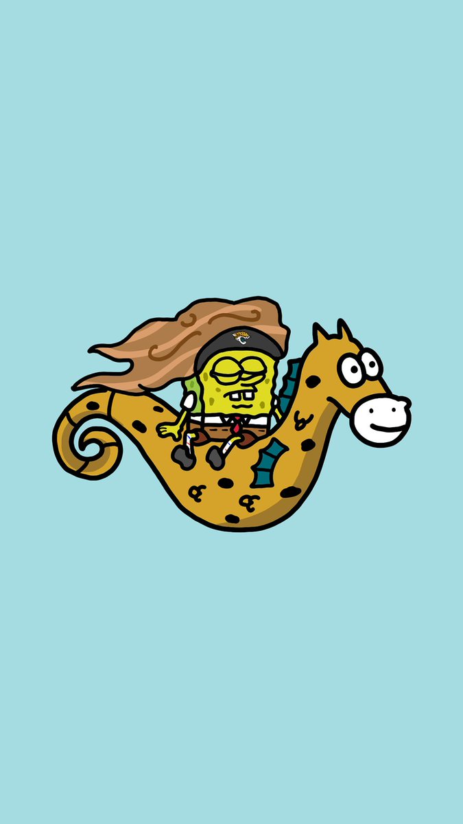 CornDoggyLOL's tweet photo. Jacksonville Jaguars 🙂
(SpongeBob Edition 15/32) https://t.co/vlhP4pQh0z