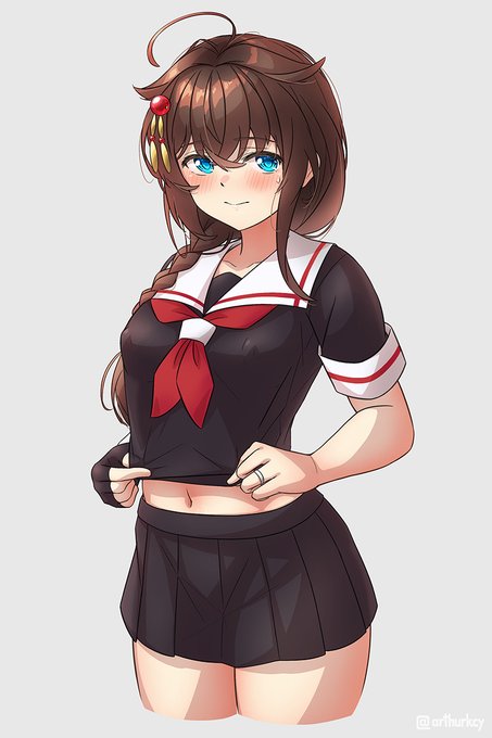 「shigure (kancolle)」Fan Art(Latest｜RT&Fav:50)｜4pages