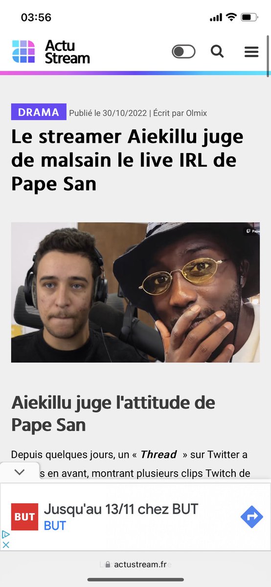 GrowadC's tweet photo. @Aiekillu Ah ok je vois mieux le genre de personnage que tu incarnes 🧐 https://t.co/LtRIkonOJp