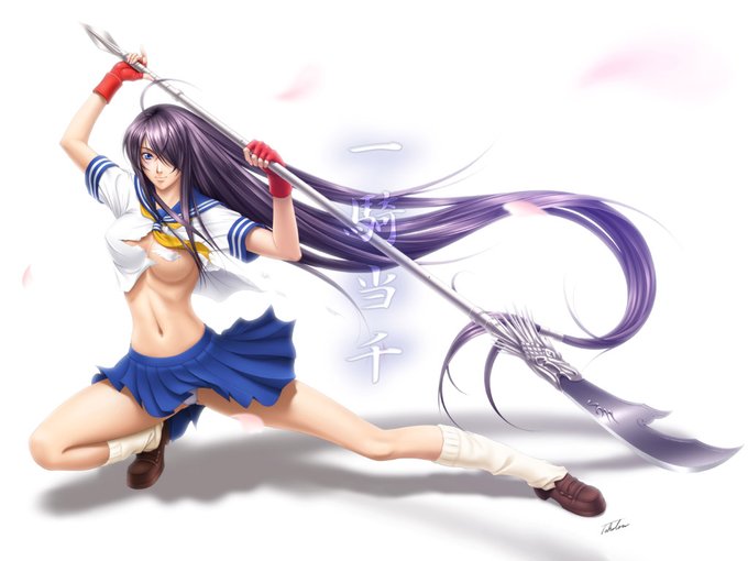 なぜか昔描いてた版権物キャラは長い紫の髪のキャラが多い!これはどういう事なのか?実はTakatanさんは紫髪好きで大の金髪好きは嘘なのかもしれない!?な、なんだって～～～!!!Takatanさんは大の嘘吐きだった!#あなたの紫色の作品を見せてください 