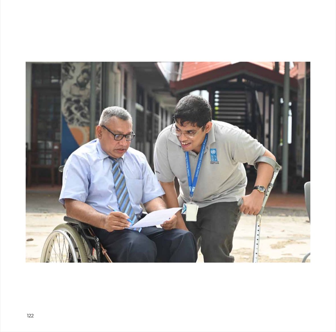 UNVSriLanka's tweet photo. Featuring the inspiring story of our former UN #volunteer, now Disability Inclusion Analyst at @UNDPSriLanka, @KasunGeemitha in this @UNVolunteers #DiversityMosaic book launched in honour of #PWDDay as we celebrate #IDPD2023
#IDPD #EveryoneIncluded
📖https://t.co/dQNQeI4fkb… https://t.co/qR3ZnHOHmB