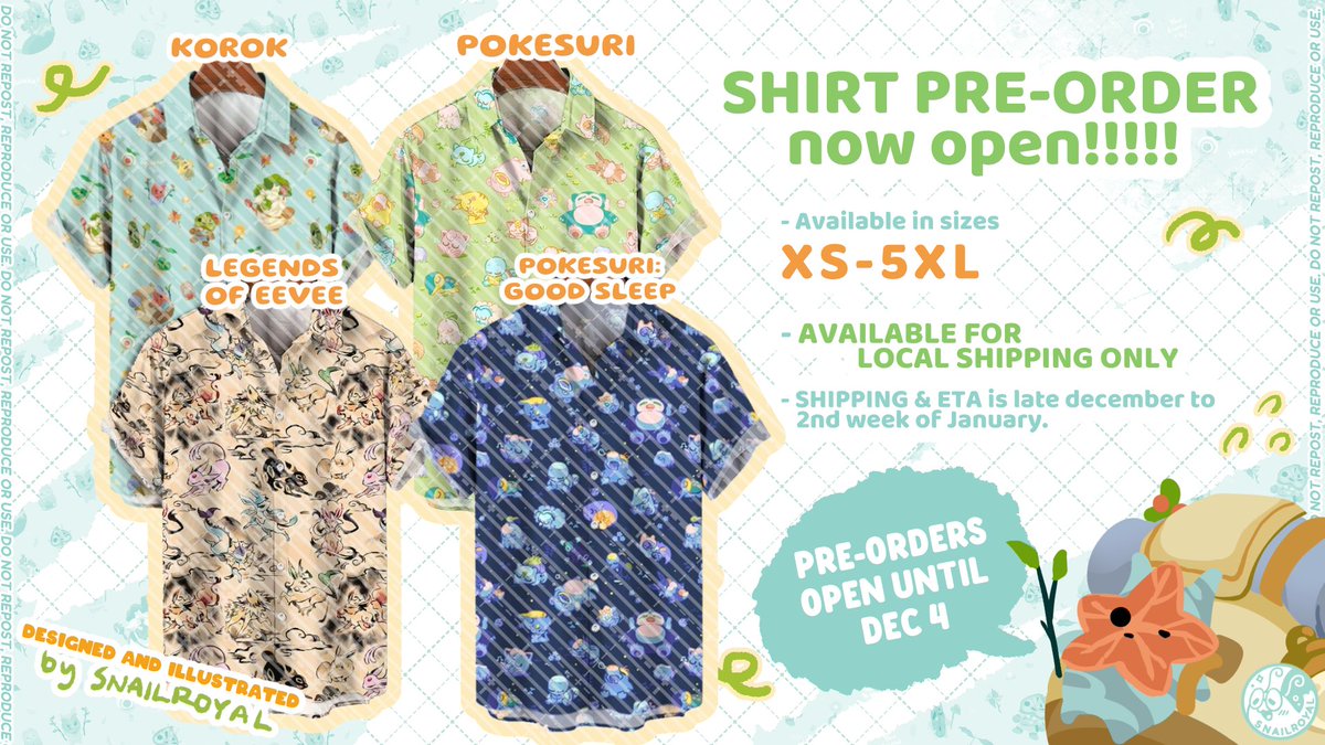 HELLO!!! Shirt preorders are open until Dec 4, 11:59 PM! (SORRY it's so soon!!!) 💌 Local shipping is available! Preorder 🔗 in thread 🔽