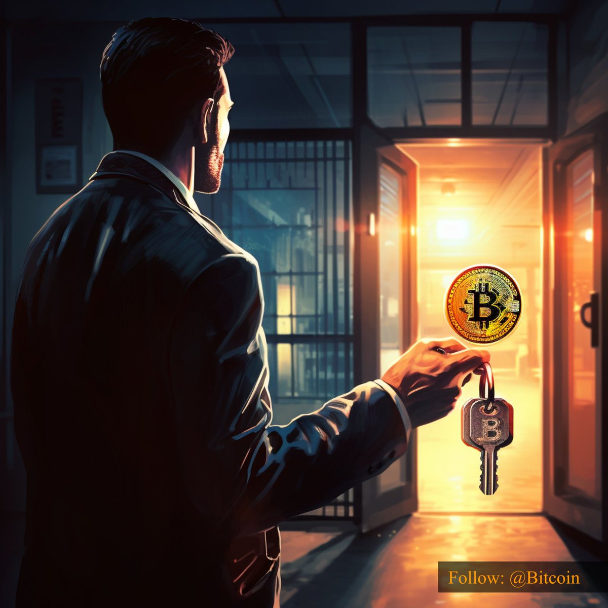 Not your keys, not your coins. #Bitcoin