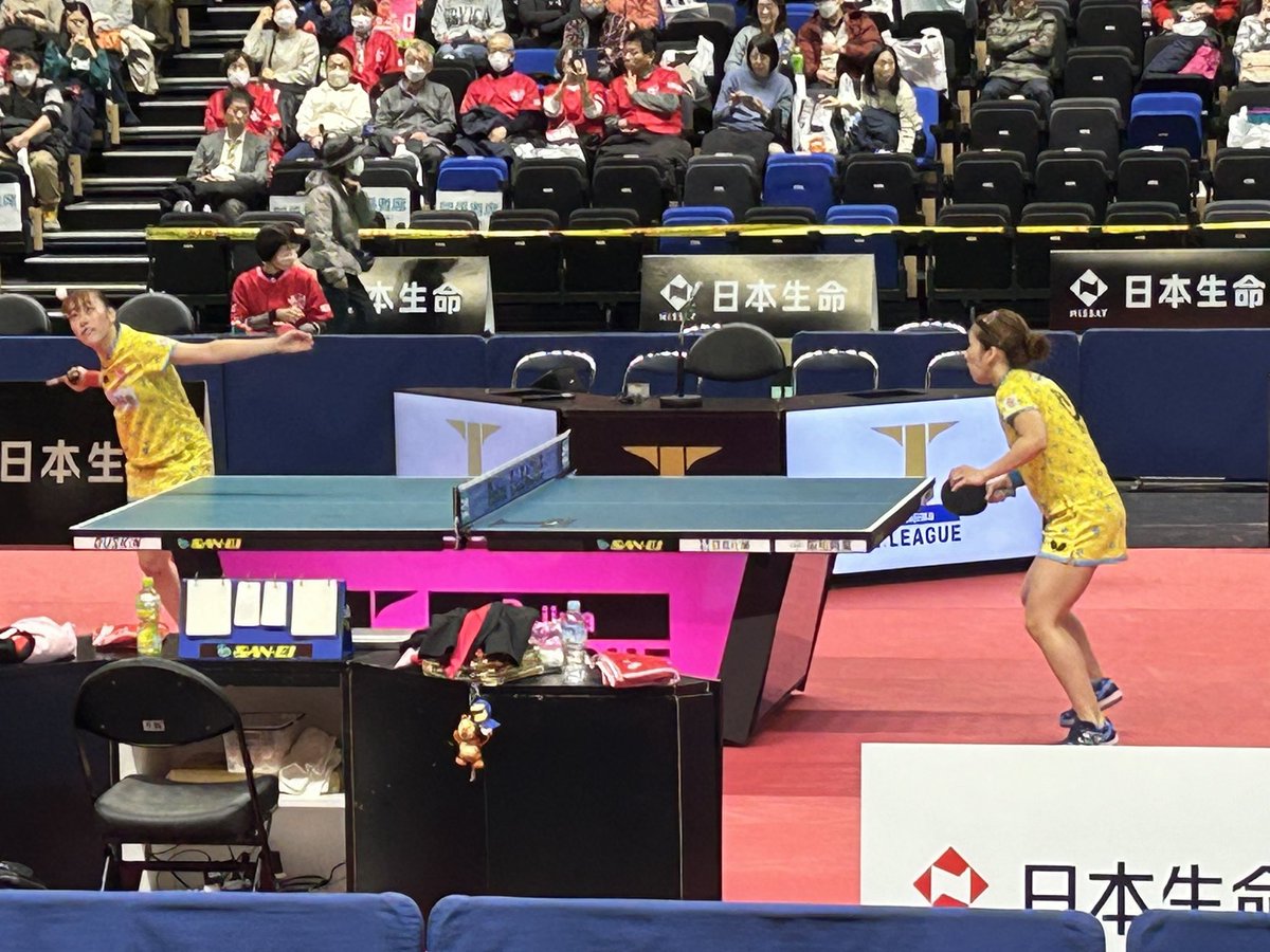 sunatakyuu's tweet photo. 2023.12.2日本生命レッドエルフ杯「小学生卓球大会���に招待され、参戦🏓
結果、決勝トーナメントは
いきましたが、Tリーグルールの10ー11ででやられましたね😅
その後、Tリーグ観戦チケット付き
なので、日本生命VS木下アビエルを観戦🏓
 #小学生 #卓球 #Tリーグ #札幌 #北ガスアリーナ https://t.co/N0cojQbmij