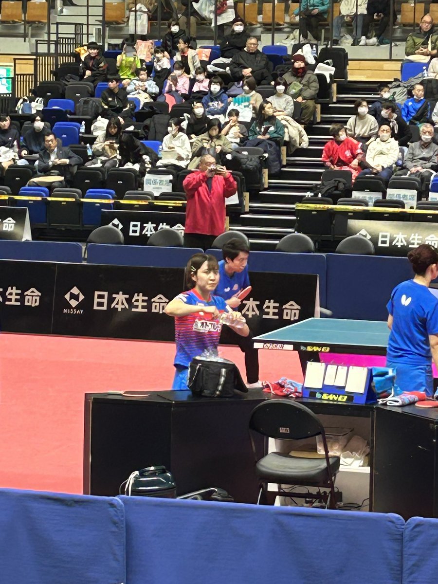 sunatakyuu's tweet photo. 2023.12.2日本生命レッドエルフ杯「小学生卓球大会���に招待され、参戦🏓
結果、決勝トーナメントは
いきましたが、Tリーグルールの10ー11ででやられましたね😅
その後、Tリーグ観戦チケット付き
なので、日本生命VS木下アビエルを観戦🏓
 #小学生 #卓球 #Tリーグ #札幌 #北ガスアリーナ https://t.co/N0cojQbmij