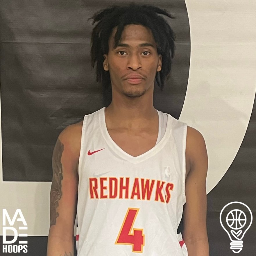 _proinsight's tweet photo. Scouting Notebook📓⏩️ Derek Smith Invitational powered by @madehoops

Available ‘24 Quelron House applies a ton of pressure on an opposing defense, both in transition and in the halfcourt. 

Dropped 37 points, today.

His ability to push the pace and create off the bounce opened up scoring multi-level scoring opportunities in this one.