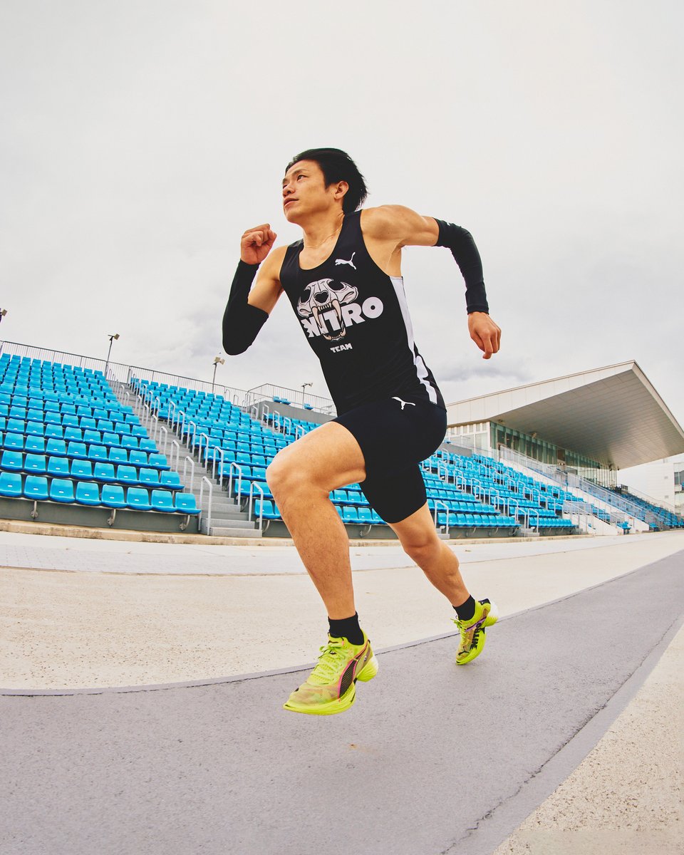 PUMA_JPN's tweet photo. #藤本拓 x FAST-R NITRO ELITE 2
「高い反発力がありながら、長い距離走っても足が疲れないというクッショニングの絶妙なバランスが取れていると思います。」
FAST-R2、EKIDEN RUSH PACK予約受付中🛒
詳しくチェック🏃→https://t.co/xvzrel7KvS
#ForeverFaster
#PumaNitro
#FastR2 https://t.co/yenJweHznW