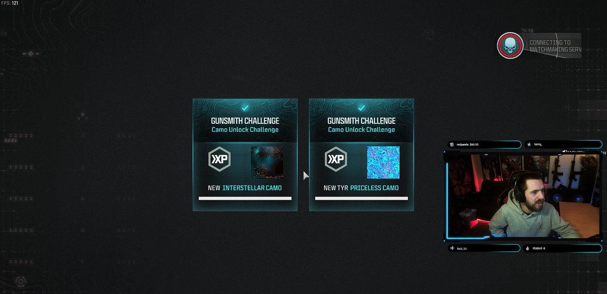 XpsIntensity_'s tweet image. 👻ACHIEVEMENT UNLOCKED 👻- INTERSTELLAR CAMO!!!

we unlocked it 8 hrs into stream but we carried on and streamed for 15hrs. 

Thank you to all the people who came past and said whats up.

Mwz Camos Start now!!!