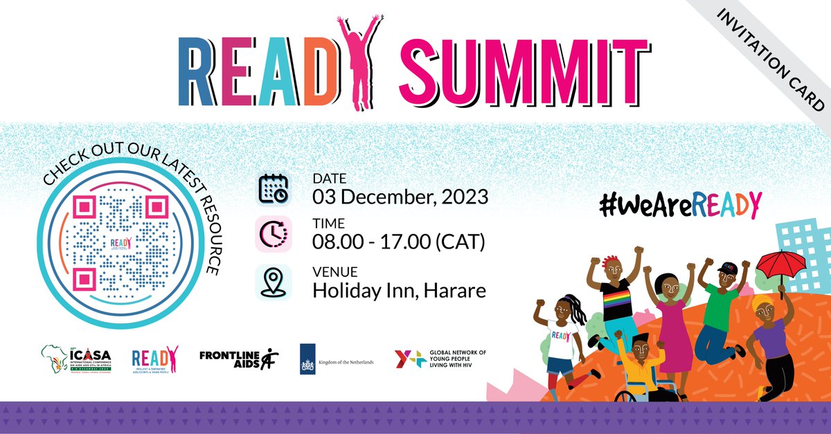 The #READYSummit is finally here!🤩More than 100 youth advocates will be at the Summit to share experiences, network, learn, build capacity & more. Are you READY? #WeAreREADY Learn more about the Summit 👉🏼 yplusglobal.org/news-READY-sum… Download the Program 👉🏼 tinyurl.com/mwj6p8nk