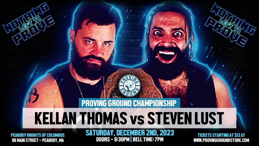 ZOATLeveillee98's tweet photo. "Ladies and gentlemen and non-binary friends, it is now my favorite part of the show...it's main event time!!!"-@TheInfamousDJB
@ProvingGroundNE Championship
@VivaLaRIOT (c) vs @Steven_Lust
#NothingLeftToProve https://t.co/W7mrHxTYmW