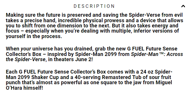 Future Sense Collector's Box