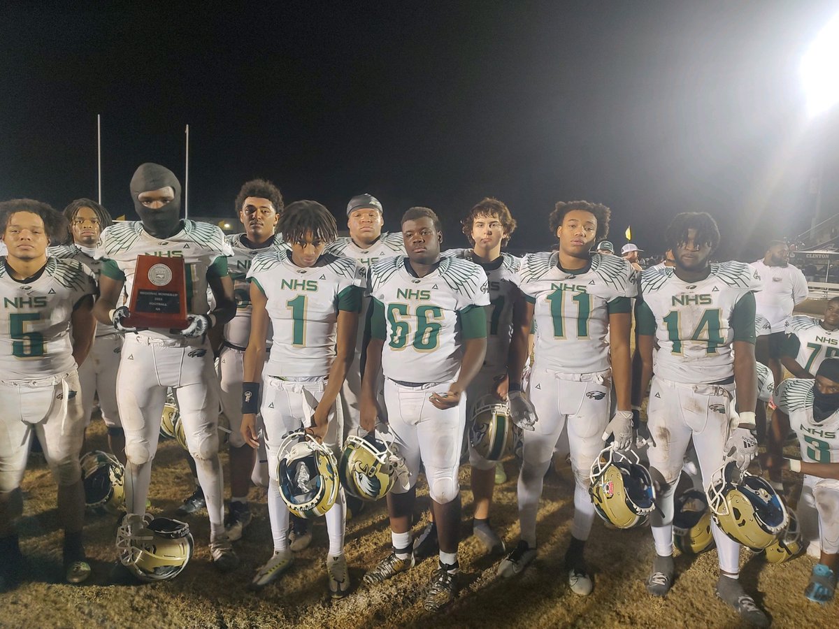 NHSfootballteam's tweet photo. Congratulations to the Nhs Eagles on an undefeated conference season &amp; closing out as Eastern Regional Runner ups!! Great season boys!! #Eagles #NHS https://t.co/DWtJE5QyvY