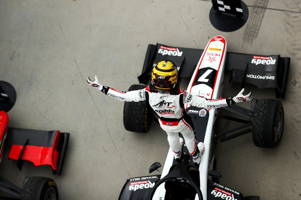 TPourchaire's tweet photo. We couldn’t hope for a better ending to our story. 
I spent 4 years of my life with you, and you changed it. We had a roller coaster ride with a lot of ups and downs, but we stayed together like a true family. Thanks to you I grew up a lot as a racing driver, but also as a person https://t.co/fxc7ObWyFq