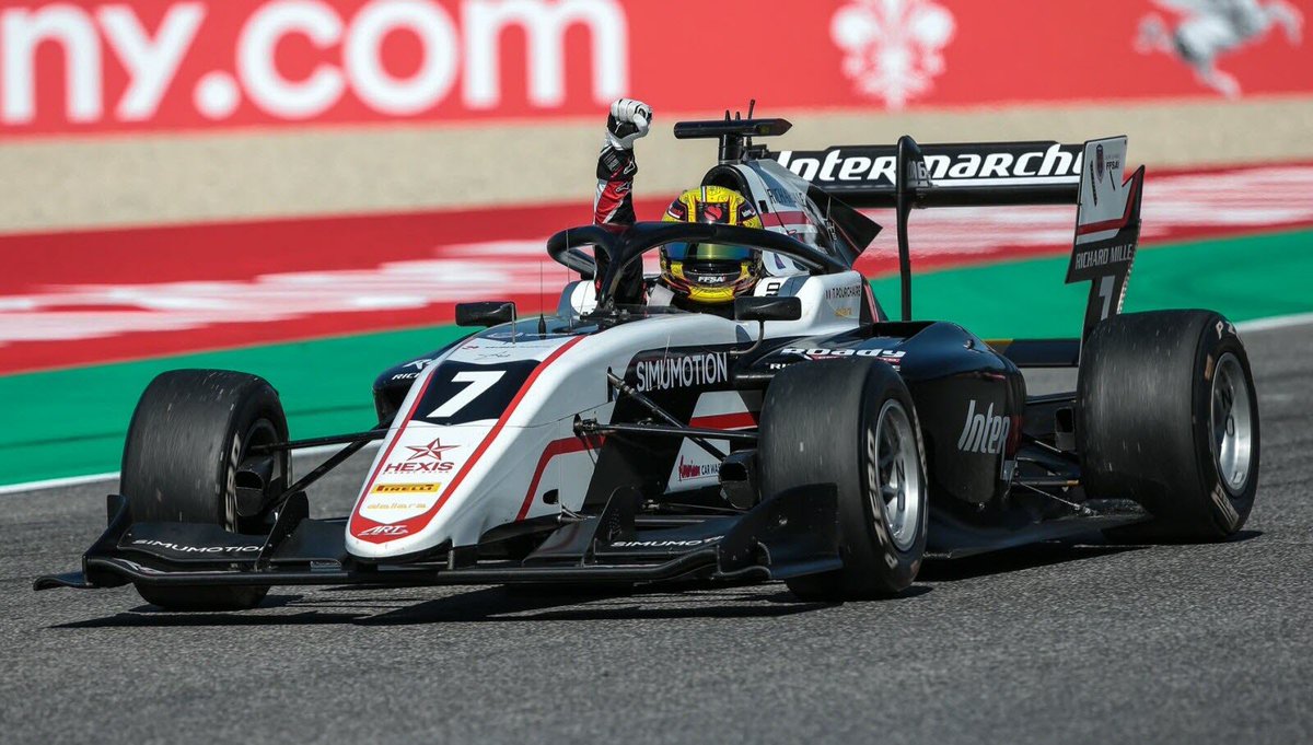 TPourchaire's tweet photo. We couldn’t hope for a better ending to our story. 
I spent 4 years of my life with you, and you changed it. We had a roller coaster ride with a lot of ups and downs, but we stayed together like a true family. Thanks to you I grew up a lot as a racing driver, but also as a person https://t.co/fxc7ObWyFq