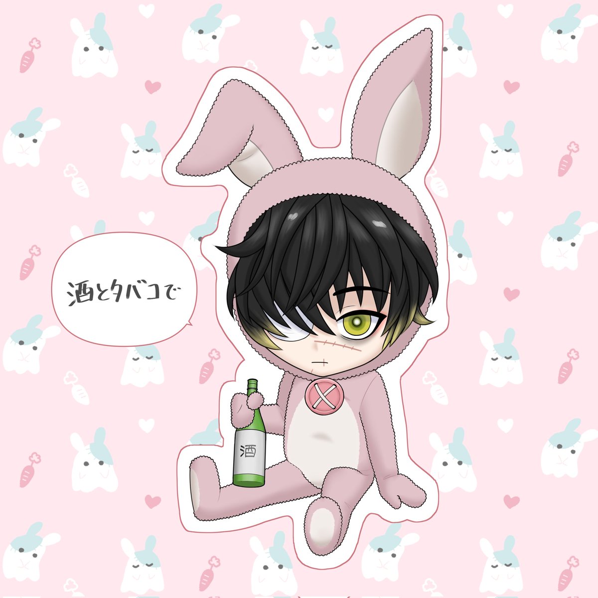 amtlf_'s tweet photo. Baby Towa in a bunny suit
・
#slowdamage #slowdamagefanart #スロウダメージ #スロダメ https://t.co/c1KPNuzRuJ