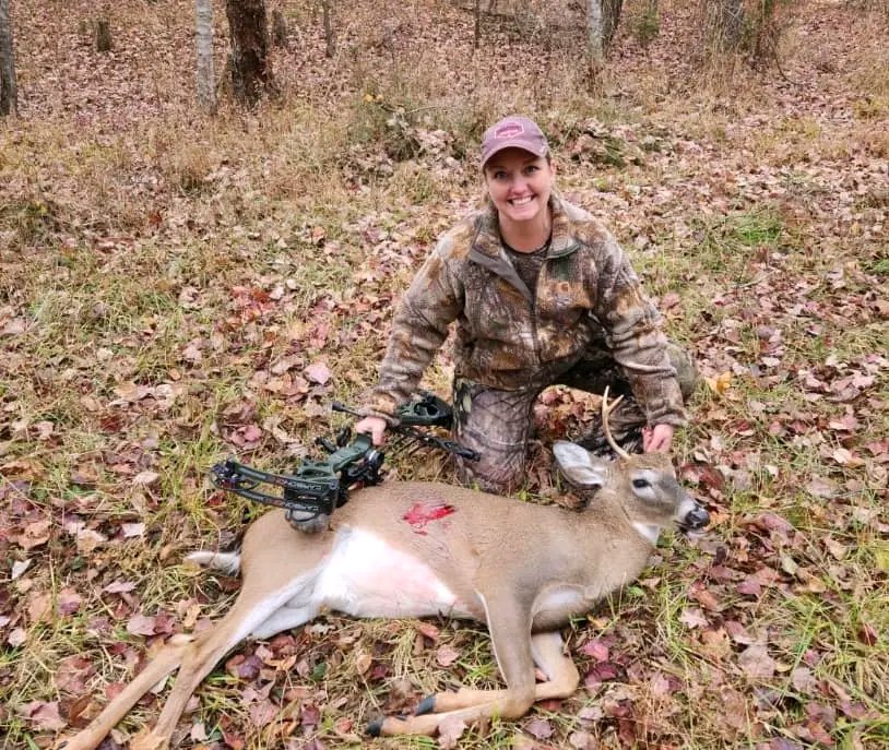 Congratulations to Clara Brown on her first bow kill!! She took this buck with her #bowtecharchery Carbon One!! We're so excited for you!!