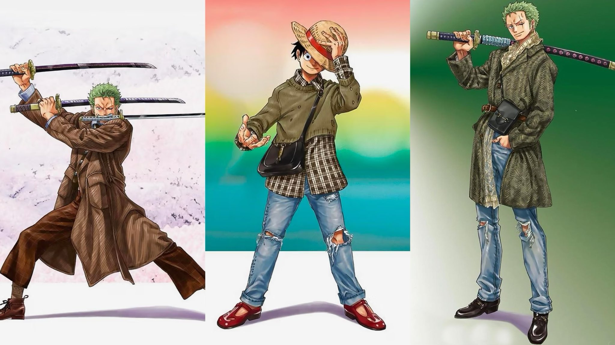 Roronoa Zoro from One Piece X Gucci Collaboration