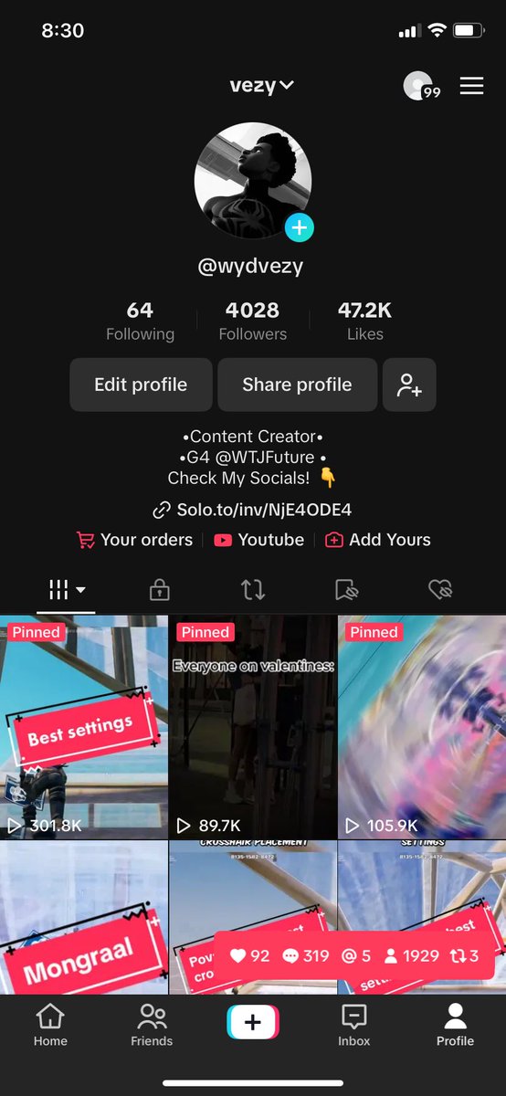vezywtw's tweet photo. Never would’ve came this far without god and my supporters ❤️ https://t.co/69rq8csHjn