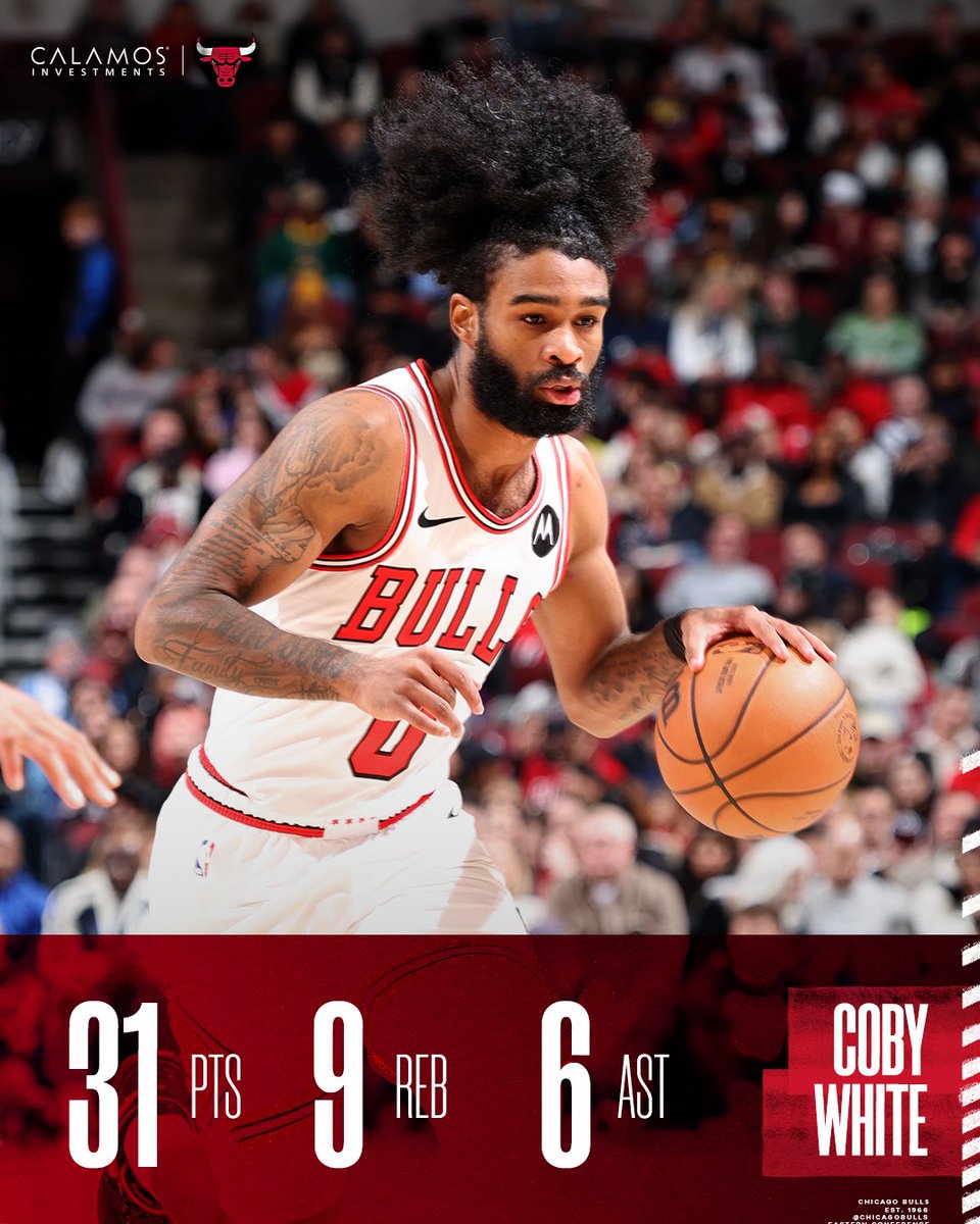 chicagobulls's tweet photo. Don't sleep on Coby White 🔥🔥🔥

@Calamos | @CobyWhite https://t.co/TCpeP6HdnY