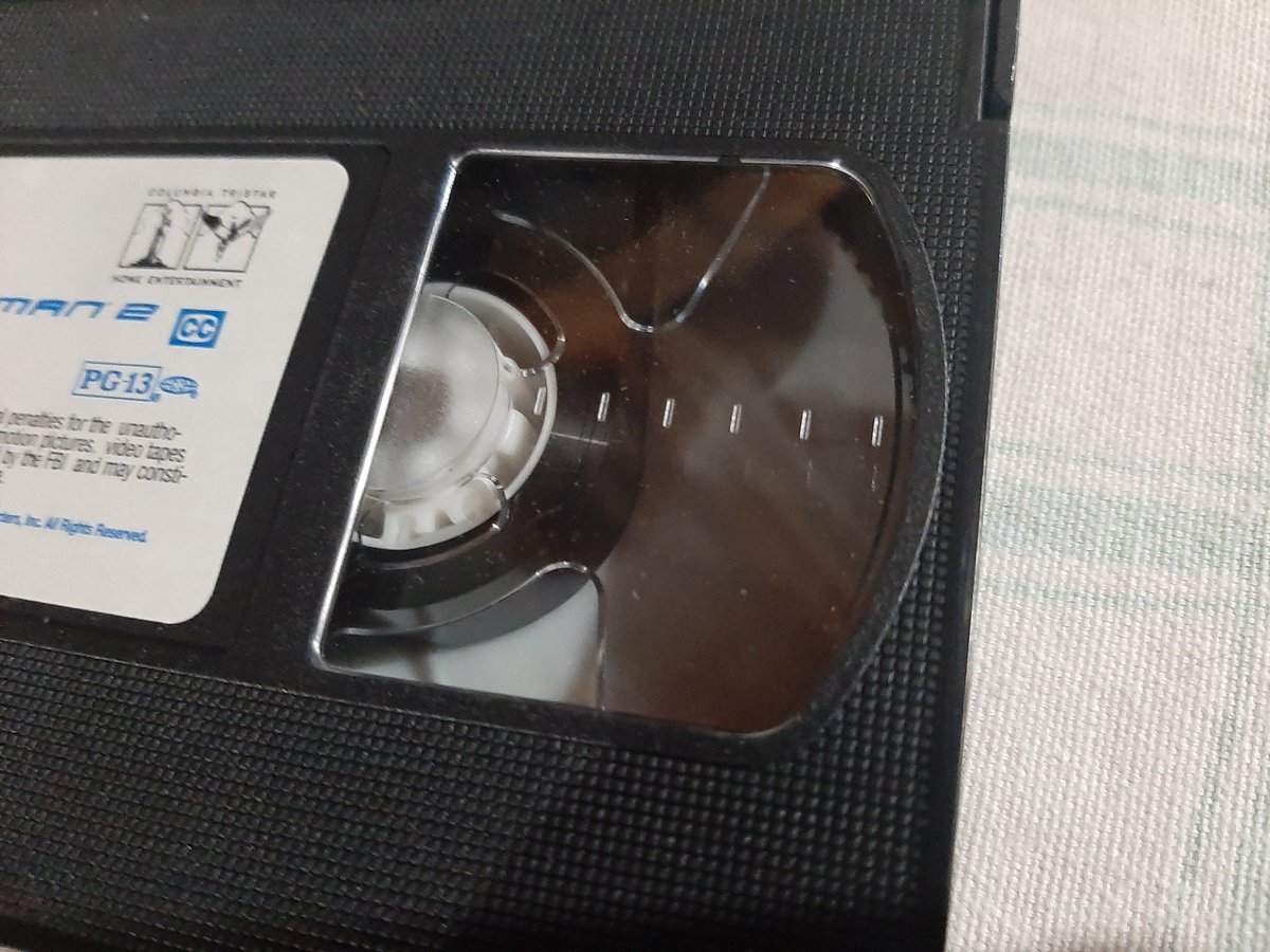 Strangely, the VHS has over 15 minutes of previews at the beginning whereas the DVD only had one. The first Spider-Man tape by contrast had 8-9 minutes of them.