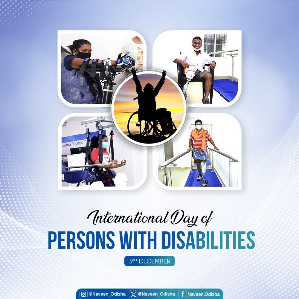 On International Day of Persons With Disabilities, salute the indomitable spirit of all the differently abled persons. On #DisabilityDay, let's pledge to promote the rights of people with disabilities, and continue our inclusive initiatives to remove all barriers so that they can…