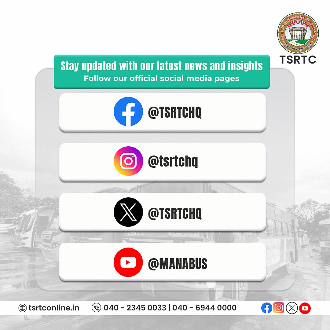 TGSRTC tweet media