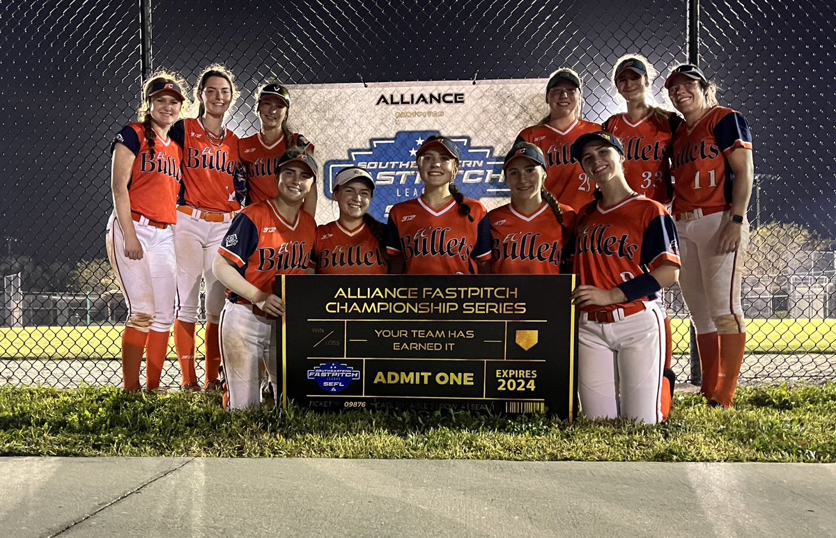 We punched our ticket today to @thealliancefp championships. Thank you @ConnectSports_ for a great event. @EastCobbBullets