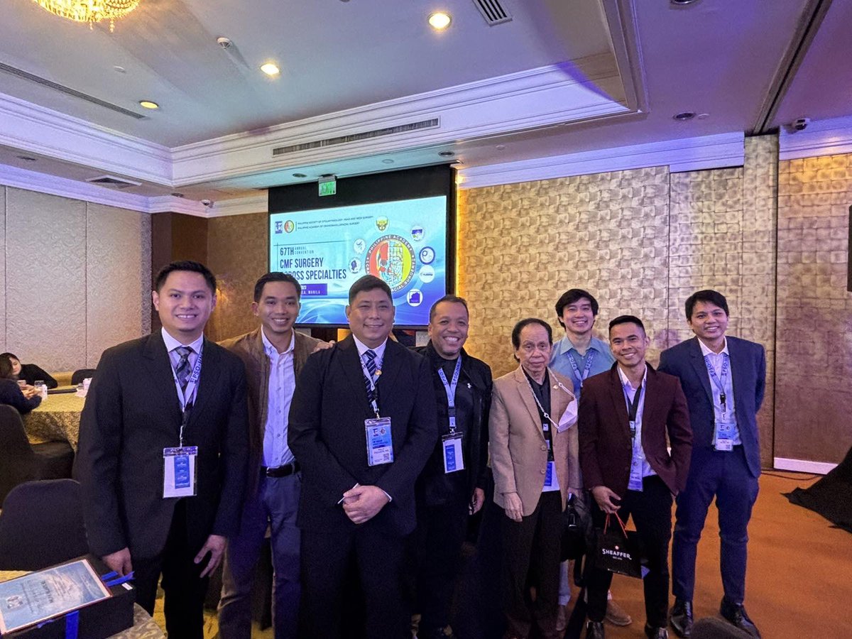 philipfullante's tweet photo. Congratulations, #PSOHNS and #PACMFS for another successful Annual Convention. Great to see old friends and make new ones. See you in future postgrad courses and webinars. And i hope to see everyone in Bacolod next year https://t.co/vw4MoCZadm