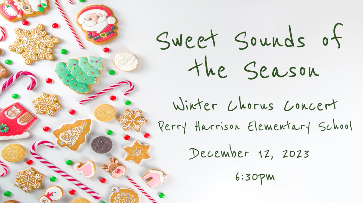 Hope you can join us for this delicious concert!