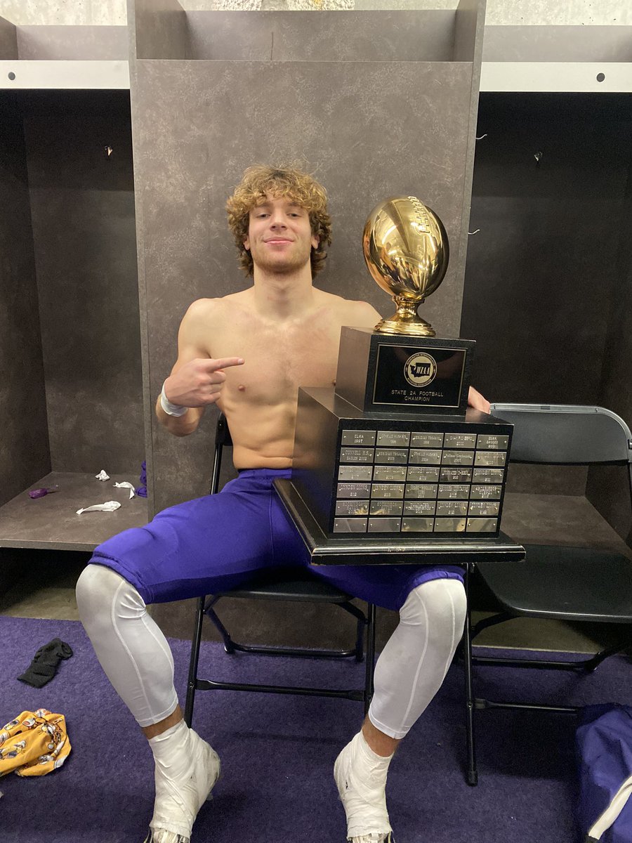 BrockBeaner's tweet photo. State champs, sounds pretty good to me !! @BrandonHuffman https://t.co/KVGY5I1pFH