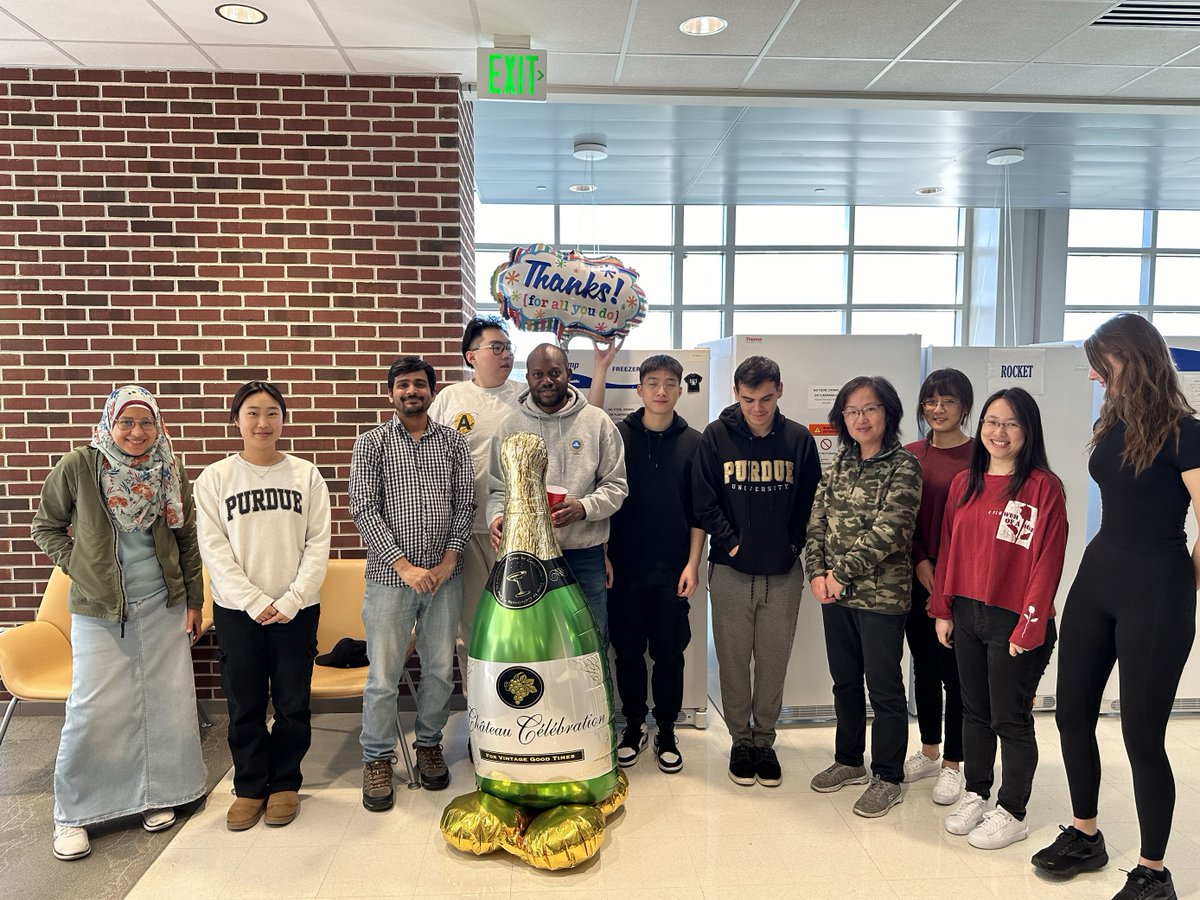 Farewell lunch for Dr. Iredia Iyamu who started his own lab as an Assistant Professor <a href="/UKansasPharmacy/">KU Pharmacy</a> on December 1. We appreciate his contributions and are so thrilled for his success. All the best on the new journey.