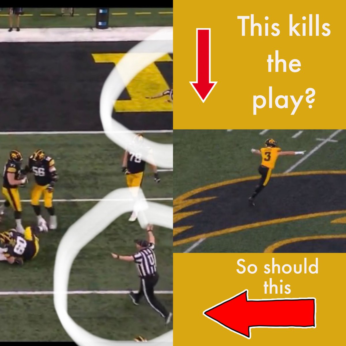 Hey <a href="/B1Gfootball/">Big Ten Football</a> …you have a serious replay official problem.