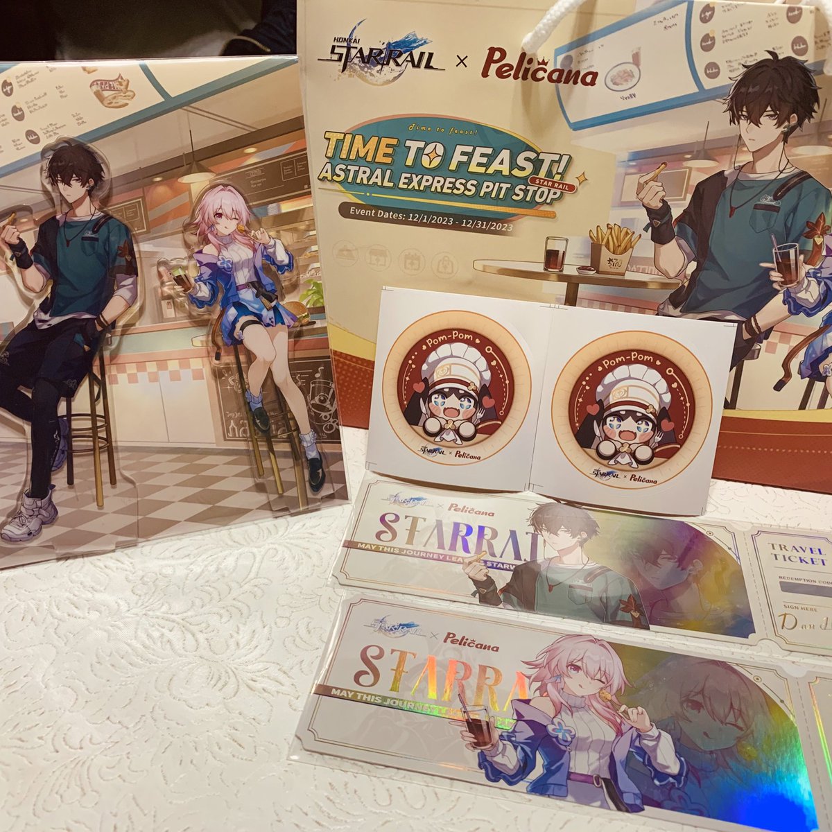 im so sad they didnt have the cardboard cutouts to take pictures with
#GalacticDelicaciesGuide #HonkaiStarRail