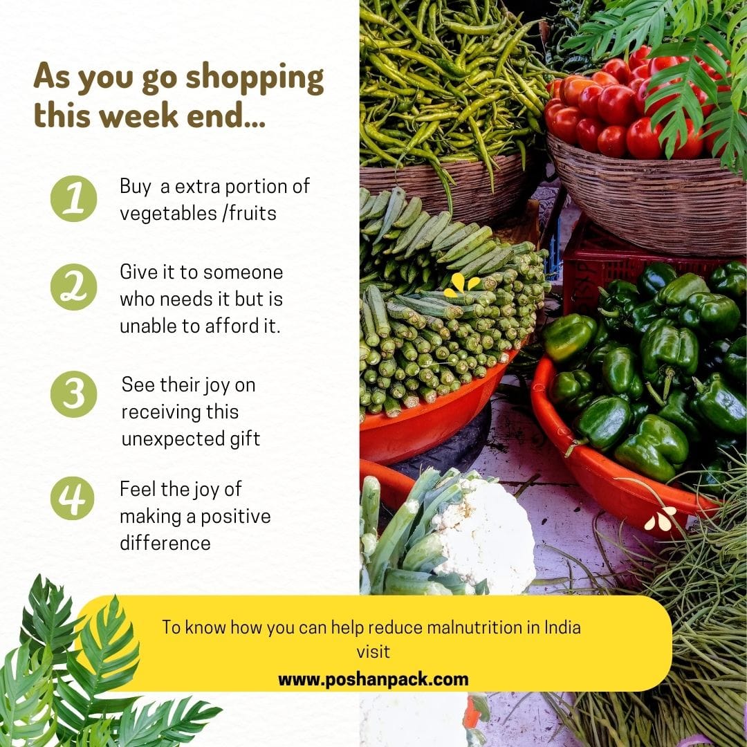 poshanpack's tweet photo. This weekend, as you head out for your grocery shopping, be a hero in someone's life. Make a Poshan Pack filled with love, health, and hope. Make a difference right in your neighborhood by sharing the goodness. Let's ensure no one sleeps hungry or malnourished. Be the change. https://t.co/0dY0uZsuNU
