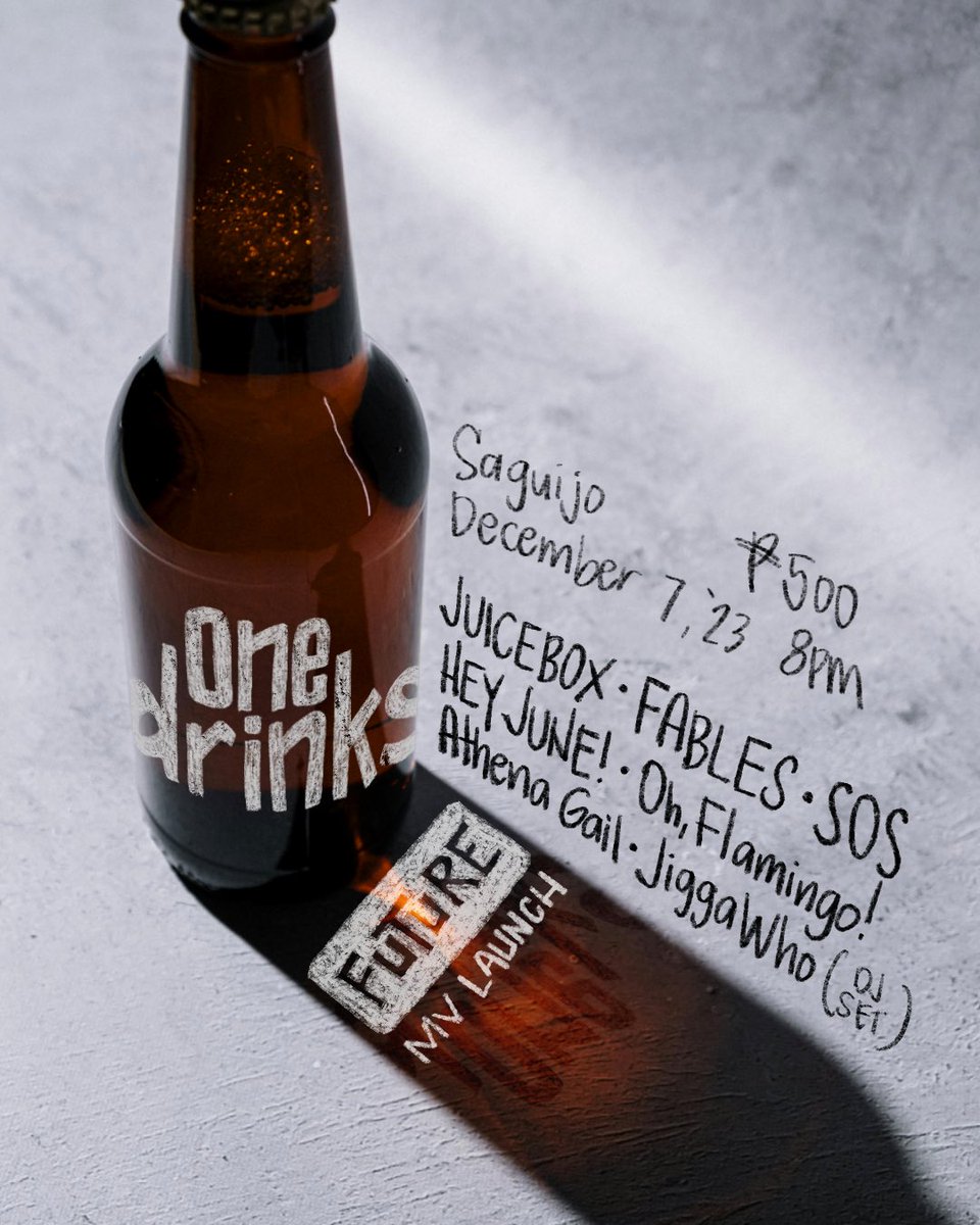 One Drinks…